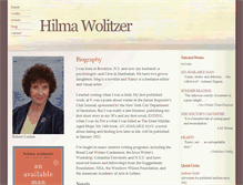 Tablet Screenshot of hilmawolitzer.com